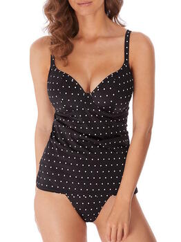 Freya Swim Jewel Cove Schwarz/Print Tankini Top