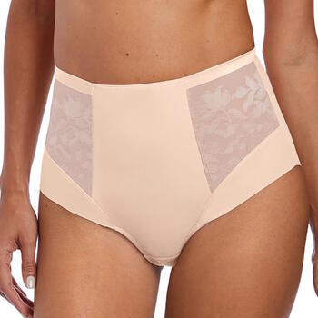 Fantasie-Dessous Illusion Beige Hoher Slip
