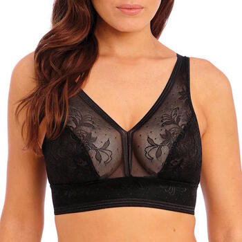 Wacoal Dessous Net Effects Schwarz Nicht geformter BH