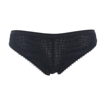 Guy de France Mille Fils Schwarz Slip