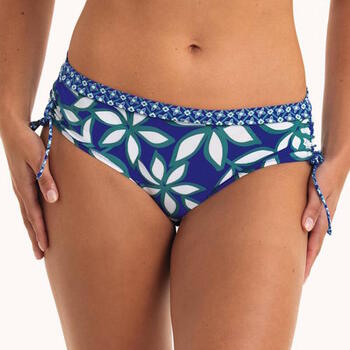 Rosa Faia Bademode Ebru Blau Bikini Slip