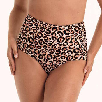 Rosa Faia Bademode Marcella Schwarz/Braun Bikini Slip