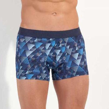 HOM Mekong Blau/Print Boxershort
