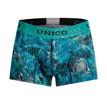 Mundo Unico Alon Grün/Print Sport Trunk