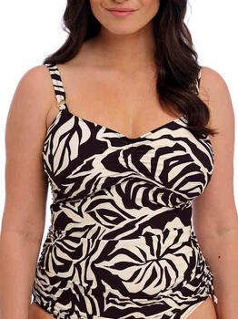Fantasie schwimmen Aruba Nights Schwarz/Weiß Tankini Top