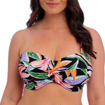 Fantasie schwimmen Mykonos Cove Schwarz Unwattierter Bikini BH