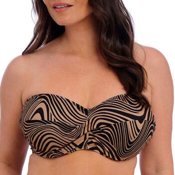 Fantasie schwimmen Pemba Island Schwarz/Braun Gemoldefer Bikini BH