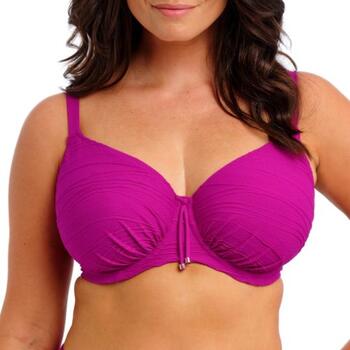 Fantasie schwimmen Beach Waves Fuchsie Unwattierter Bikini BH