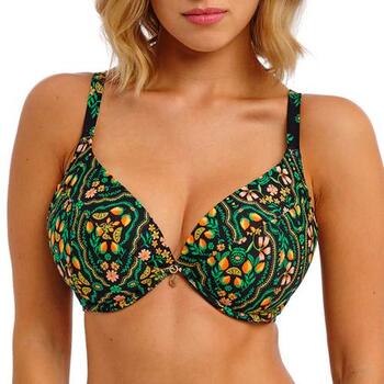 Freya Swim Sunset In Seville Schwarz/Print Vorgeformter BH