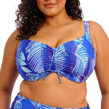 Elomi Schwimmen Maluku Island Blau Unwattierter Bikini BH