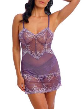Wacoal Dessous Embrace Lace Violett Slipdress