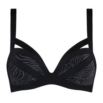 Marlies Dekkers Wing Power Schwarz/Grau Push Up BH