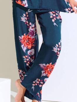 Lisca Amaryllis Navy-Blau Pyjamahose