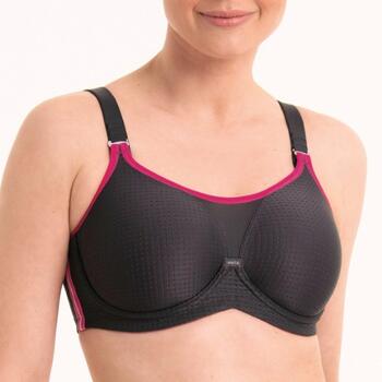 Anita Aktiv Performance wireX Grau/Pink Sport BH