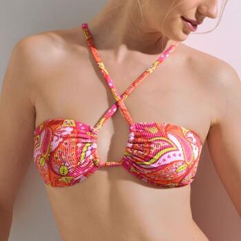 Lisca Bademode Kavala Koralle Unwattierter Bikini BH