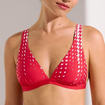 Lisca Bademode Quito Rot Unwattierter Bikini BH