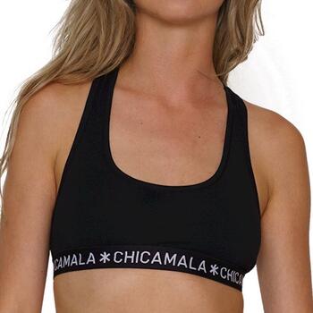 Chicamala Basic Schwarz Nicht geformter BH