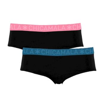 Chicamala Solid Schwarz Slip