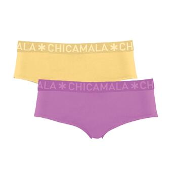 Chicamala Solid Gelb/Pink Slip