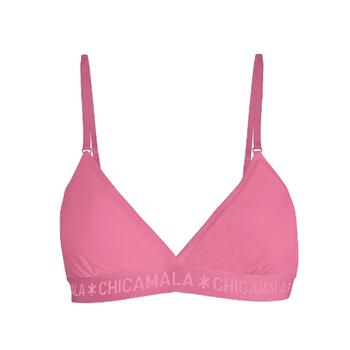 Chicamala Solid Pink Nicht geformter BH