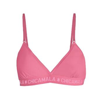 Chicamala Solid Pink Nicht geformter BH