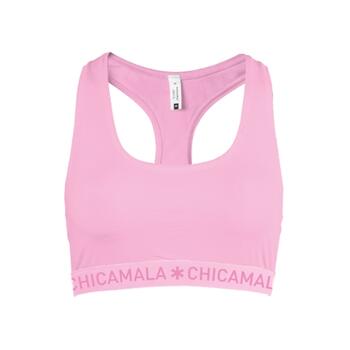Chicamala Solid Pink Nicht geformter BH