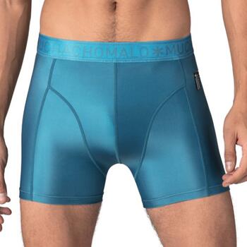 Muchachomalo Solid  Blau Schwimmboxer