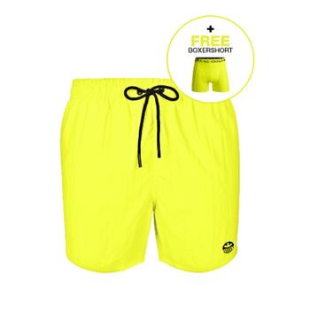 Muchachomalo Solid  Neon Gelb Badehose