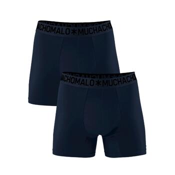 Muchachomalo Bamboo Navy-Blau Bambus Boxershort