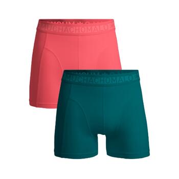 Muchachomalo Solid  Grün/Pink Boxershort