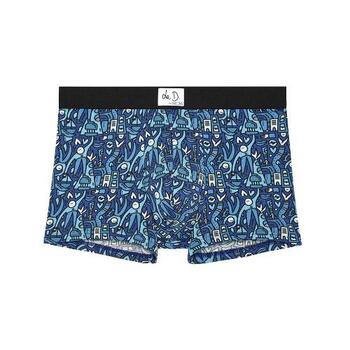 HOM Voyages Blau Boxershort