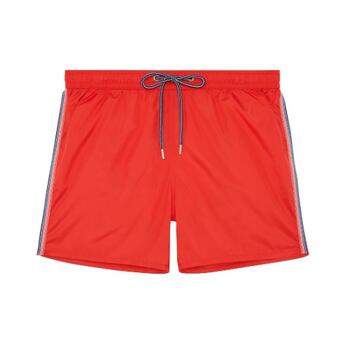 HOM Bademode Nautical Cup Rot Badehose