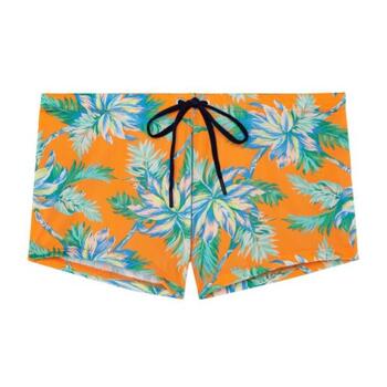 HOM Bademode Gigaro Orange Schwimmboxer