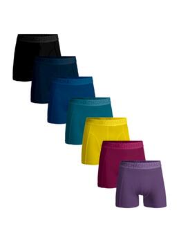 Muchachomalo Solid  Schwarz Baumwoll-Boxershort