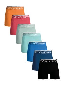 Muchachomalo Solid  Schwarz Baumwoll-Boxershort