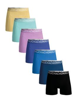 Muchachomalo Solid  Schwarz Baumwoll-Boxershort