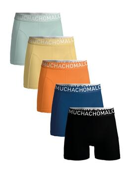 Muchachomalo Solid  Schwarz Baumwoll-Boxershort