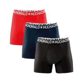 Muchachomalo Solid  Schwarz Baumwoll-Boxershort