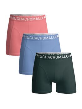 Muchachomalo Solid  Grün Baumwoll-Boxershort