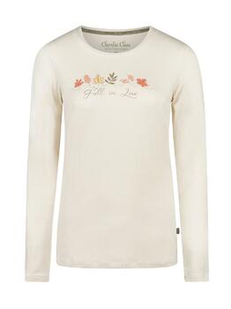 Charlie Choe Lovely Nights Aus weiß Pyjama-Shirt