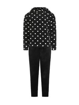 Charlie Choe Fall in Love Schwarz Pyjama