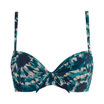 Marlies Dekkers Bademodesample Lotus Türkis/Print Push Up Bikini BH