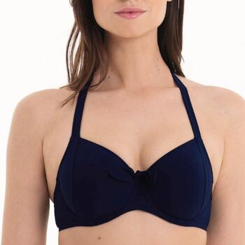 Rosa Faia Bademode Leandra Blau Unwattierter Bikini BH