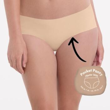 Anita Pocket Panty Sand Hipster