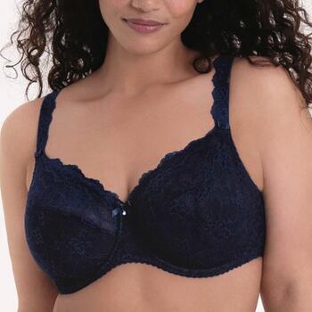 Rosa Faia Bobette Navy-Blau Nicht geformter BH