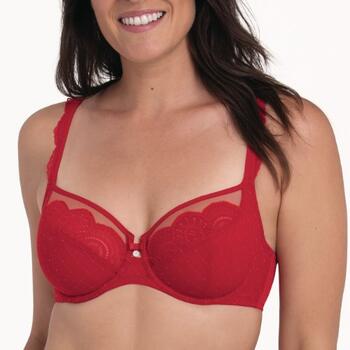 Rosa Faia Selma Rot Nicht geformter BH