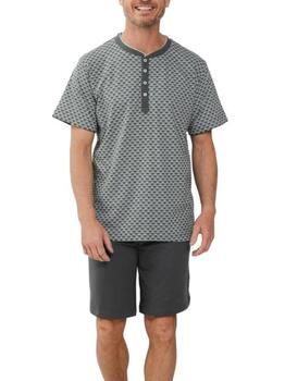 Pastunette Heren Grün Shortama