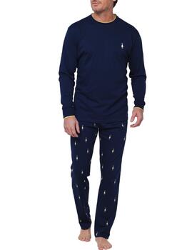 Pastunette Heren Navy-Blau Pyjama