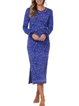 Rebelle Dames Violett Nachtkleid