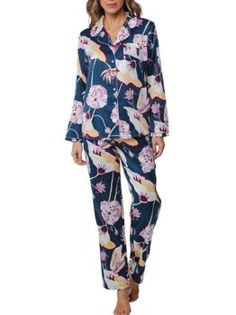 Pastunette Dames Navy-Blau Pyjama